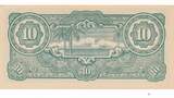 Malaya-Jap.Besetzung 10 Dollars 1942 Banknote unc