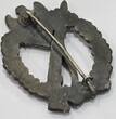 3. Reich Deutschland Orden Abzeichen Militaria 2. Weltkrieg 1939-1945 Infanterie Sturmabzeichen in Silber Hersteller: f.o. Friedrich Orth, Wien mit normalen Gebrauchsspuren