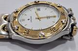 Herrenarmbanuhr vintage Junghans Uhr Armbanduhr Quarz WR 100 mit Datum guter Zustand. Funktionsfähig