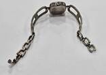 Armbanduhr Vintage, Mechanisch 800er Silber Uhr Damenarmbanduhr Silberuhr Pallas Handaufzug mit normalen Gebrauchsspuren. Funktionsfähig