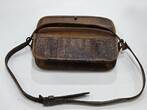 Schweiz ? Militaria Militärtasche 2. Weltkrieg Alte schweizer Patronentasche Ledertasche gebrauchter Zustand