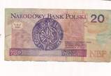 Polen 20 Zloty 1994 Banknote III-