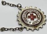 Russland/ Sowjetunion UdSSR CCCP Medaille, Abzeichen, Ehrenzeichen, Militaria Rotes kreuz / Halbmond ss, ein Teil fehlt
