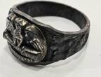 Deutsches Reich Deutschland 1. Weltkrieg Militaria 1918 Ring Fingerring Balkan Feldzug Adler Soldatenring ss