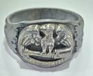 Deutsches Reich Deutschland 1. Weltkrieg Militaria 1918 Ring Fingerring Balkan Feldzug Adler Soldatenring ss
