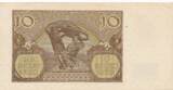 3. Reich, Deutschland 10 Zlotych Zloty 1940 Banknote, Occupation II+