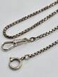 Antike Taschenuhrenkette Kette für Taschenuhr 835 er Silber FBM , L: 42,5 cm guter Zustand