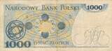 Polen 1000 Zloty 1982 Banknote III-