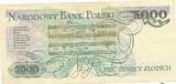 Polen 5000 Zloty 1982 Banknote I-