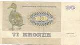 Dänemark 10 Kronen 1972 Banknote II