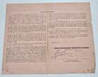 3. Reich Kaiserreich Deutschland, Argentinien Passagierschiff MONTE OLIVIA 2.10. 1926 org. Fahrkarte für Schifffahrt Hamburg nach Buenos Aires IV, stark gebraucht. Risse