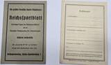 3. Reich, Deutschland 1935 Deutscher Reichsbund für Leibesübungen ( DRL ) - Mitgliedskarte Laupheim