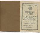 Deutsches Reich Deutschland 21. August 1929 Reisepass Laupheim Württemberg II