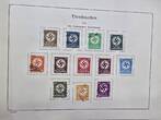 3. Reich Deutschland Wehrmacht Briefmarkenalbum 1933-1945 mit diversen Briefmarken. Viele Blätter sind unvollständig bzw. leer gueter Zustand