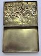 Antikes Silber Dose Zigarrendose 800er Silber Silberdose, Innen vergoldet guter Zustand