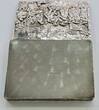 Antikes Silber Dose Zigarrendose 800er Silber Silberdose, Innen vergoldet guter Zustand