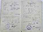 Deutsches Reich Deutschland Seefahrtbuch Fahrtenbuch als Kohlenzieher, Heizer, 1909-1912 Mehrere Seefahrten mit unterschiedlichen Schiffen, mit normalen Gebrauchsspuren
