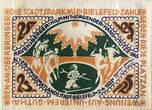 Deutschland, Deutsches Reich 25 Pfennig 1921 1 x Notgeldschein, STADTSPARKASSE BIELEFELD II
