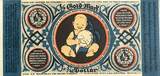 Deutschland, Deutsches Reich 1/2 Gold Mark 1923 1 x Notgeldschein, STADTSPARKASSE BIELEFELD II+