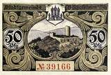 Deutschland, Deutsches Reich 50 Pfennig o.D. um 1920 1 x Notgeldschein, Bischofsheim von Rhon I-