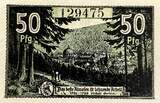 Deutschland, Deutsches Reich 50 Pfennig 1920 1 x Notgeldschein, St. Blasien I-