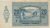Luxembourg/Luxembourg 20 Franken 1929 Banknote III