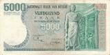 Belgien 5000 Francs 29.05.1975 Banknote III