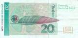 Deutschland BRD 20 Deutsche Mark DM 1993 Banknote DZ/N III+