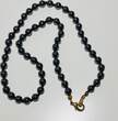 Collier Kette Hämatit Halskette getragen und befindet sich in einem guten Zustand