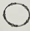 Silberschmuck 925er Silber Silber Vintage Massiver Silberarmreif, Silberarmband getragen und befindet sich in einem guten Zustand