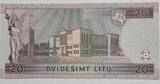 Litauen 20 Litu 1997 Banknote unc