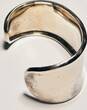 Silberschmuck 925er Silber Silber Armreif, Silberarmband, Manshette Armband, getragen und leicht gebraucht
