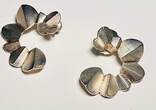 Silberschmuck 925er Silber Silber Ohrringe getragen und befindet sich in einem guten Zustand