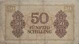 Österreich 50 Schilling 1944 Banknote III