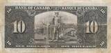 Kanada $ 10 Dollars 1937 Banknote III