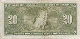 Kanada $ 20 Dollars 1937 Banknote III
