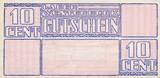 3. Reich, Deutschland, Niederlande 10 Cents 1944 Lager Westerbork, Gutschein Lagergeld, Serie AA unc-