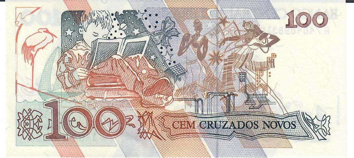 Brasilien 10000 Cruzados Novos O D 1989 Banknote Geldschein Unc MA brasilien-10000-cruzados-novos-o-d-1989-banknote-geldschein-unc-ma