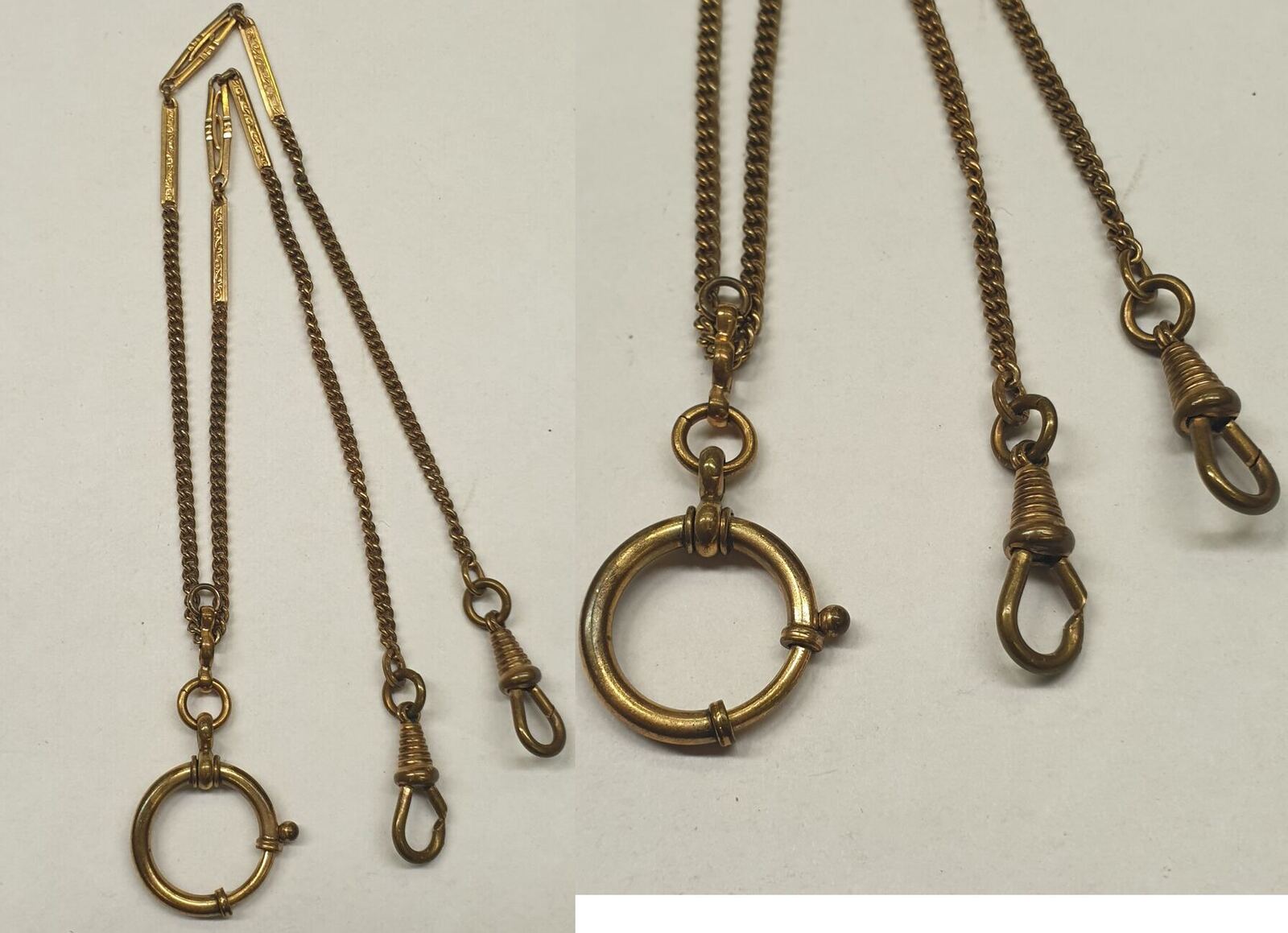 Antike Uhrenkette Kette für Taschenuhr, Mit starken