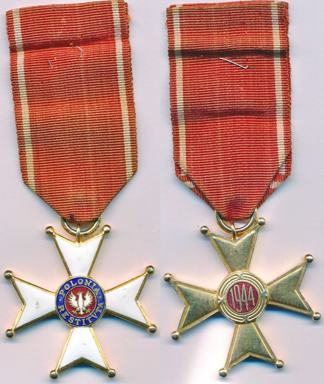 Polen Orden, Abzeichen, Ehrenzeichen, Militaria 1944 POlonia Restituta
