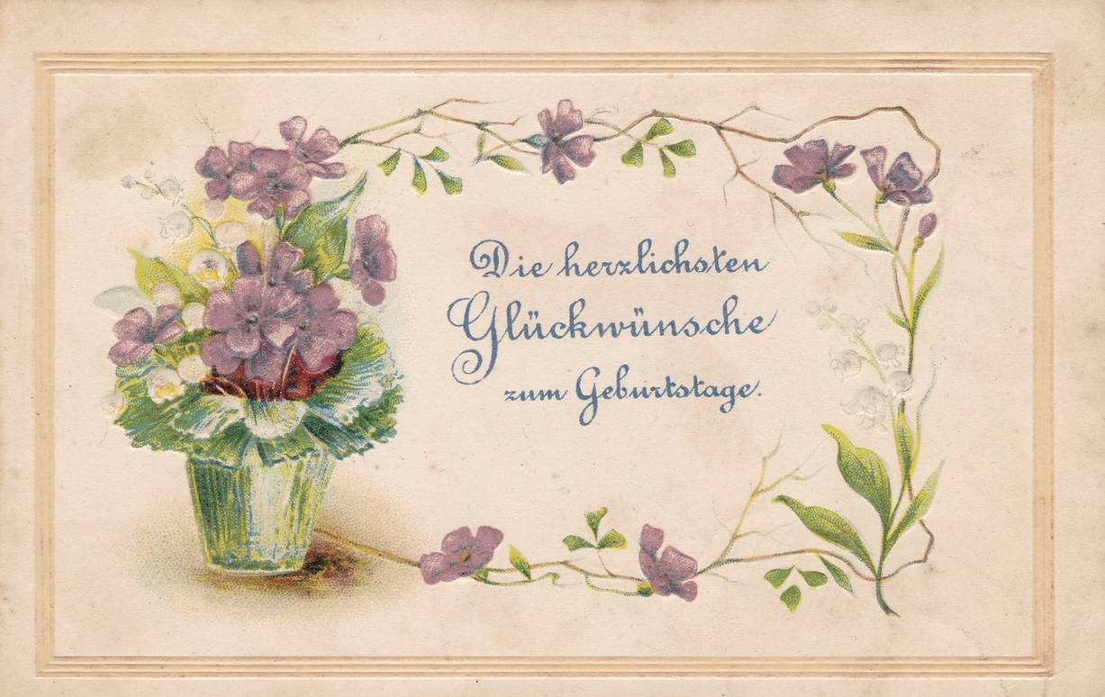 Präge Ansichtskarte \