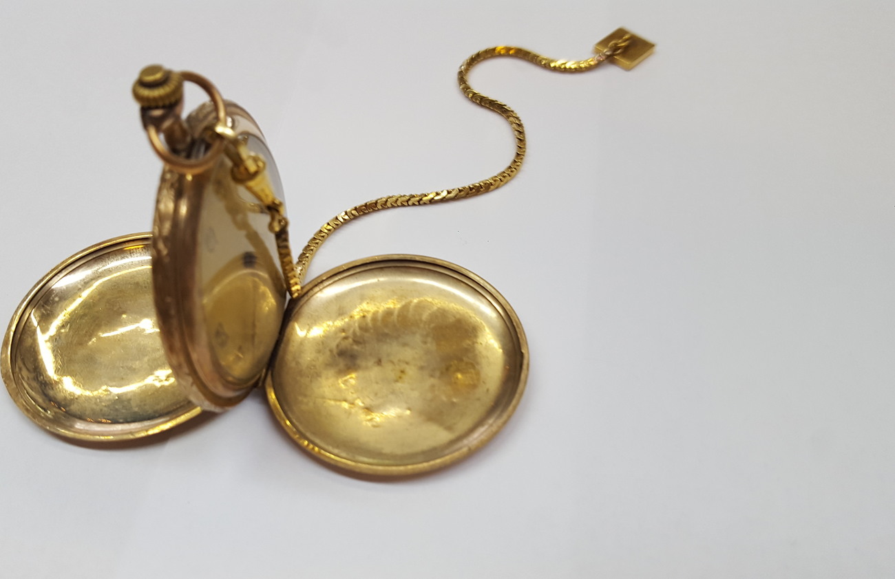 SIBOSUN Taschenuhr, Doppelte Albert-Kette, T-Bar, U Produktbild-Vorschau 4