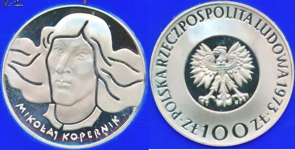 Polen 100 Zloty Zlotych 1973 Nicolay Kopernik PP MA Shops