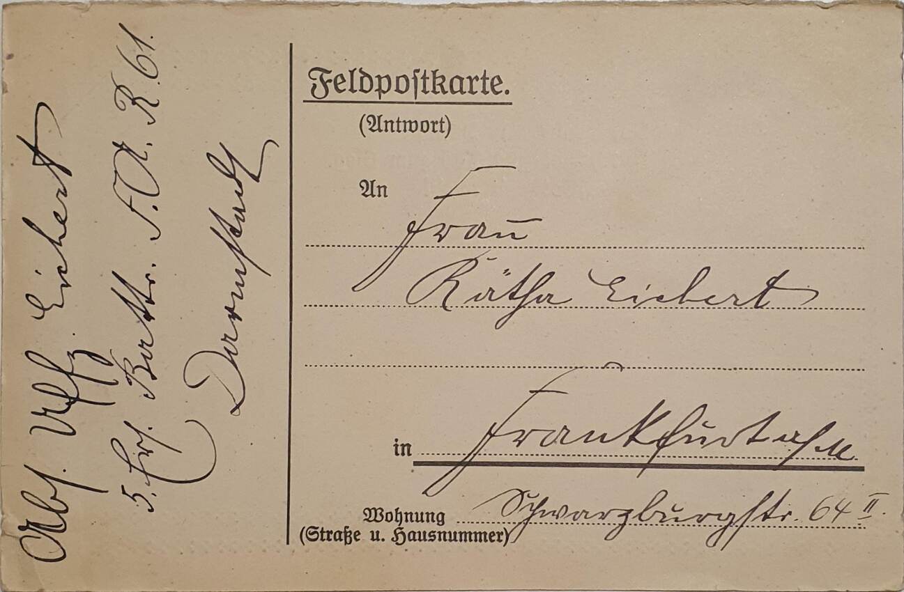 Deutschland Deutsches Reich Ak Ansichtskarte Postkarte Feldpost Durch Dick Und Dünn Durch