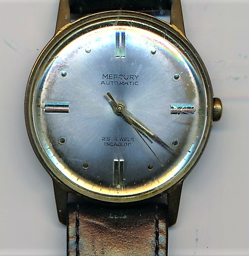 Herrenarmbanduhr Uhr Herrenuhr Mercury Automatic 25 Jewels