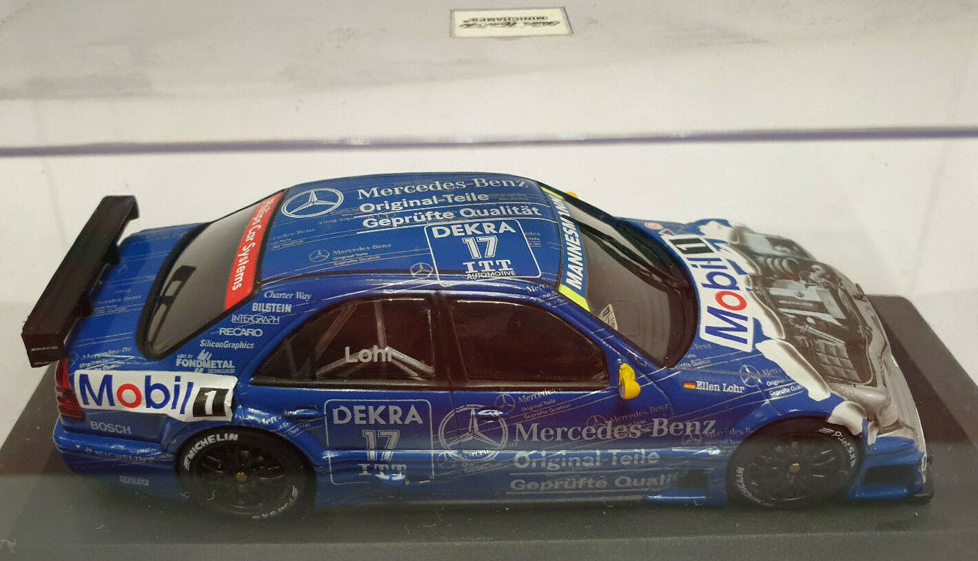 Miniature Mercedes C-Klasse DTM 1995 - Zakspeed Ellen Lohr - Minichamps 1/18 - Rare