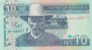 Namibia 10 Dollars Geldschein Banknote -