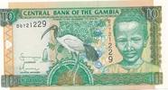 Gambia 10 Dalasis 2001 Geldschein Banknote kassenfrisch unc 5,00 EUR Differenzbesteuert nach §25a UStG zzgl. 3,00 EUR Versand