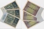 Deutschland 500 Mark 3 Reichsbanknoten KN 7stellig -