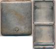 FA.Sillems altes Zigaretten-Etui Silver Plats -
